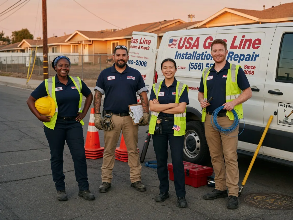 Gas Line Installation company in Cut Off, LA